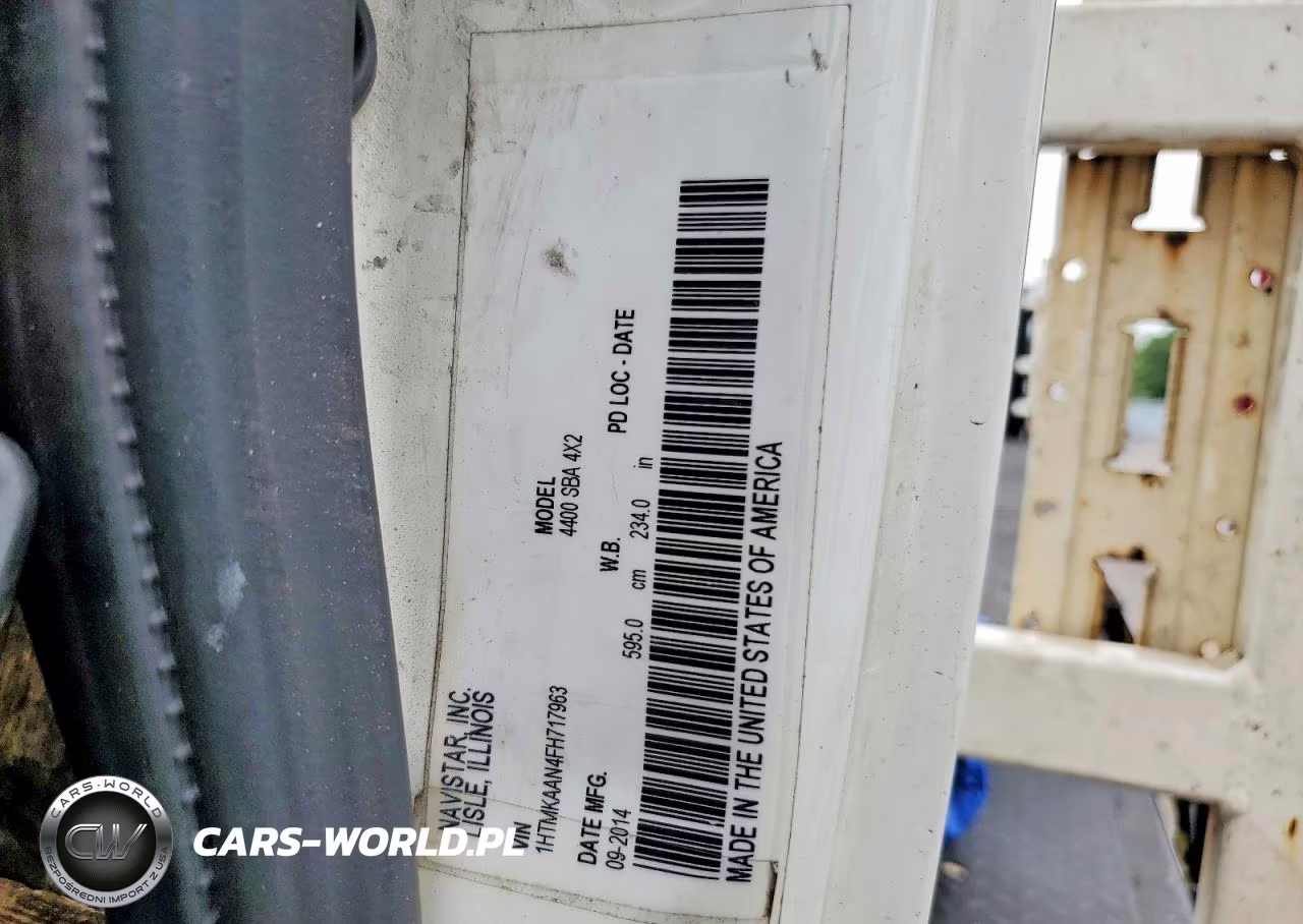 2015 International 4000 4400 VIN:1HTMKAAN4FH717963 - 10