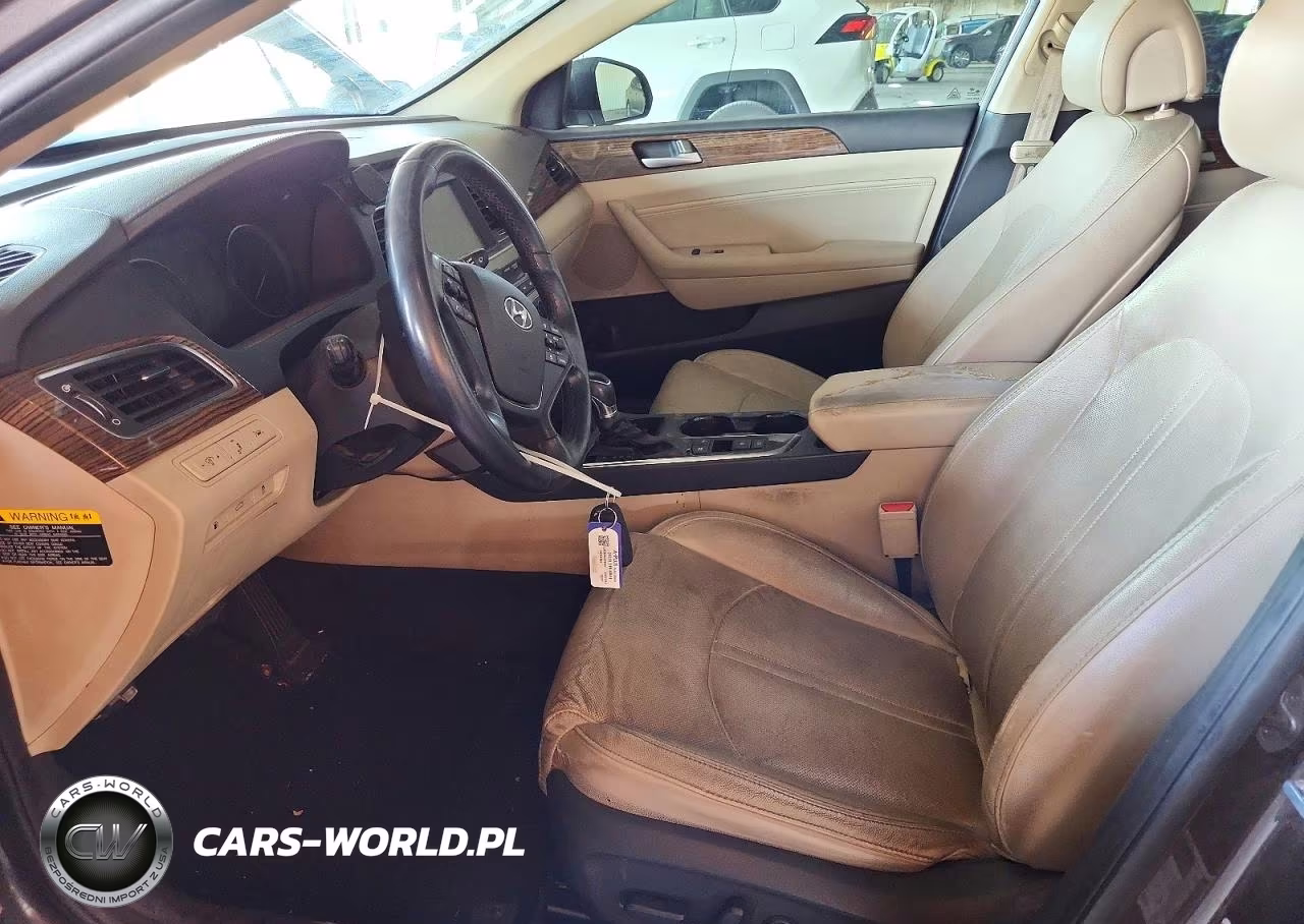 2017 Hyundai Sonata Limited VIN:5NPE34AF7HH593488 - 7