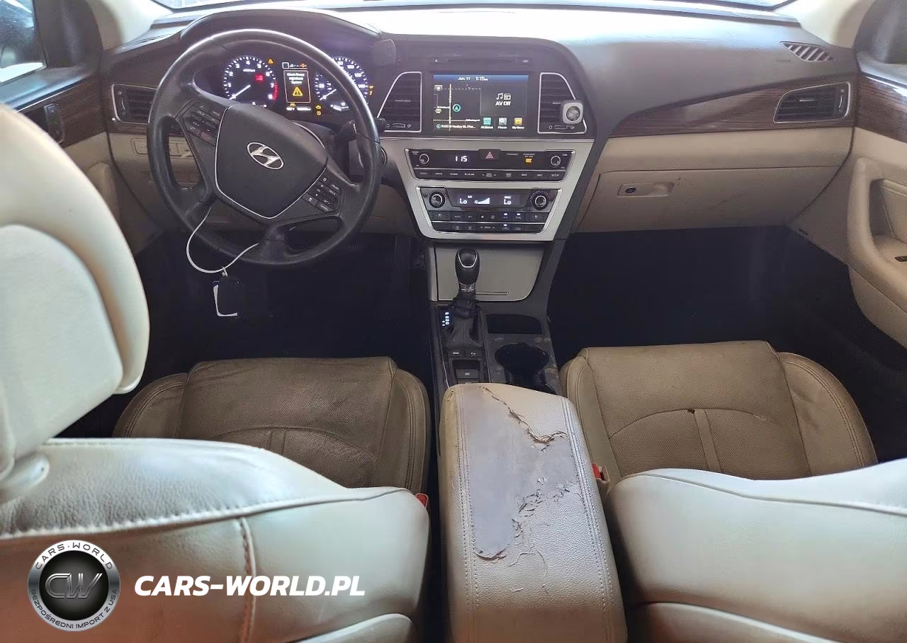 2017 Hyundai Sonata Limited VIN:5NPE34AF7HH593488 - 8
