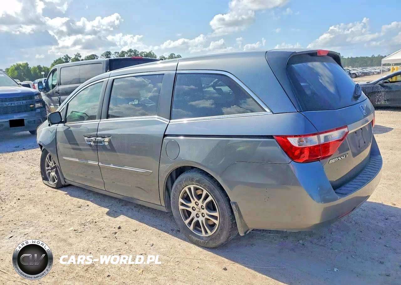 2013 Honda Odyssey Ex VIN:5FNRL5H44DB015613 - 2