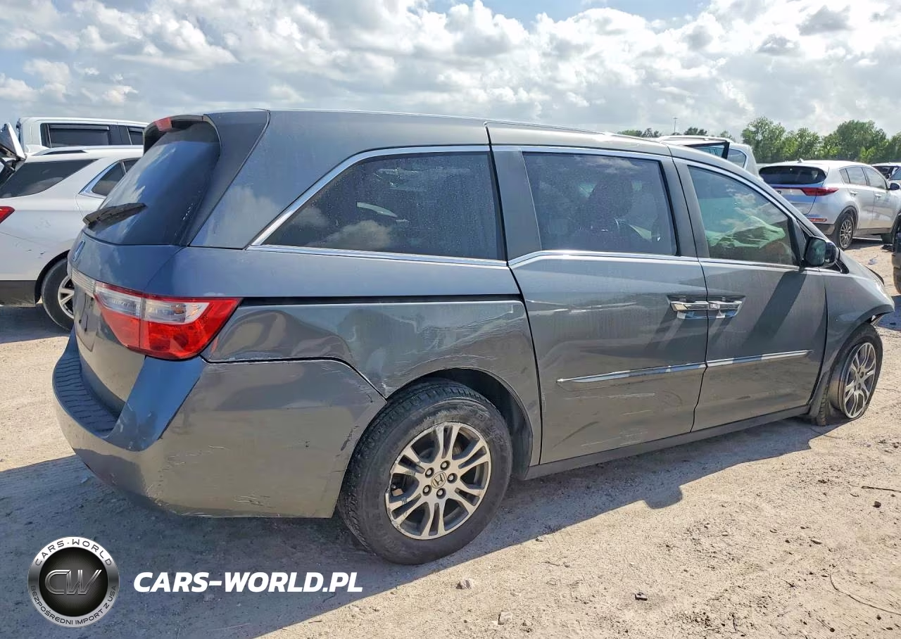 2013 Honda Odyssey Ex VIN:5FNRL5H44DB015613 - 3