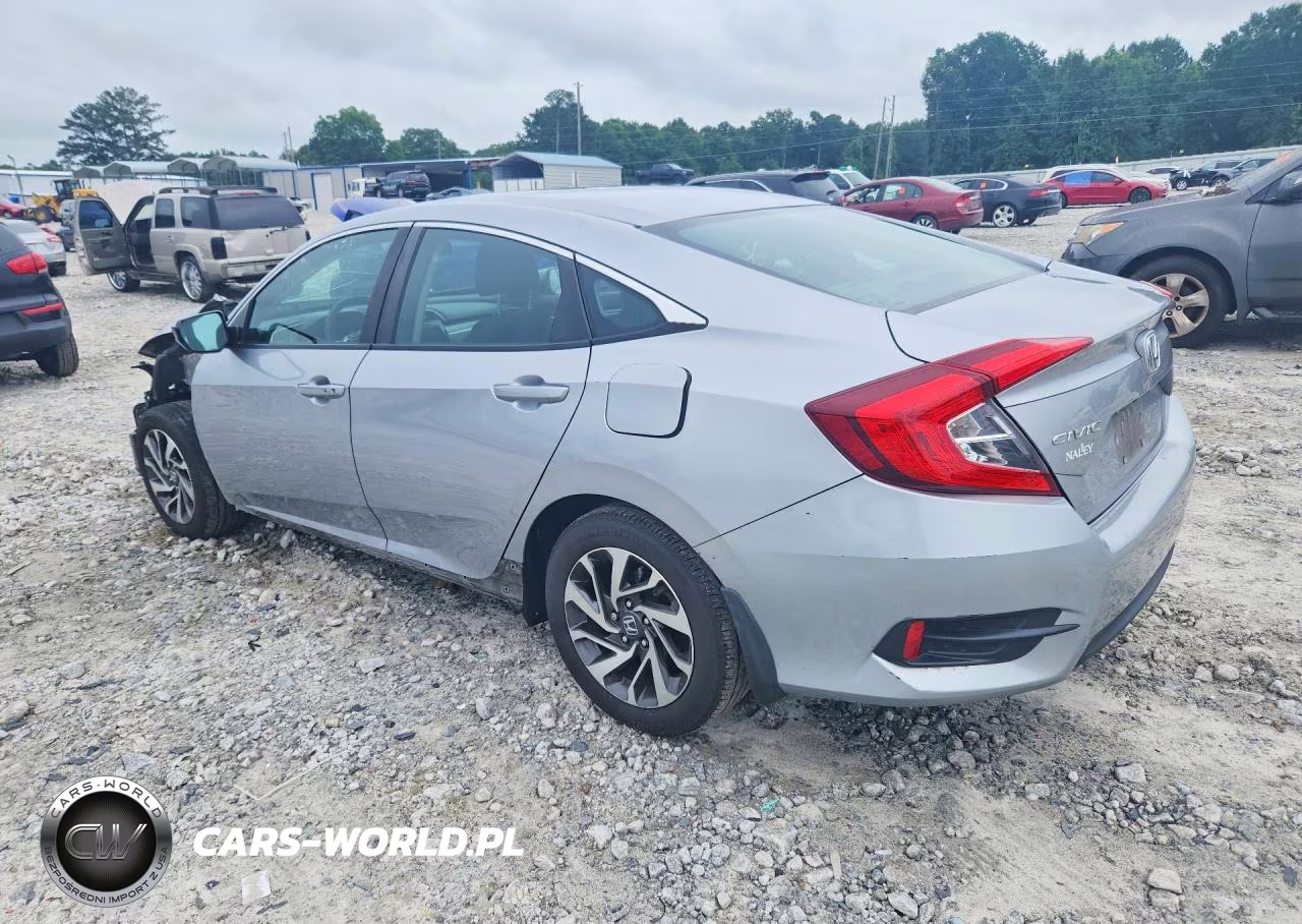 2016 Honda Civic Ex VIN:19XFC2F77GE039669 - 2
