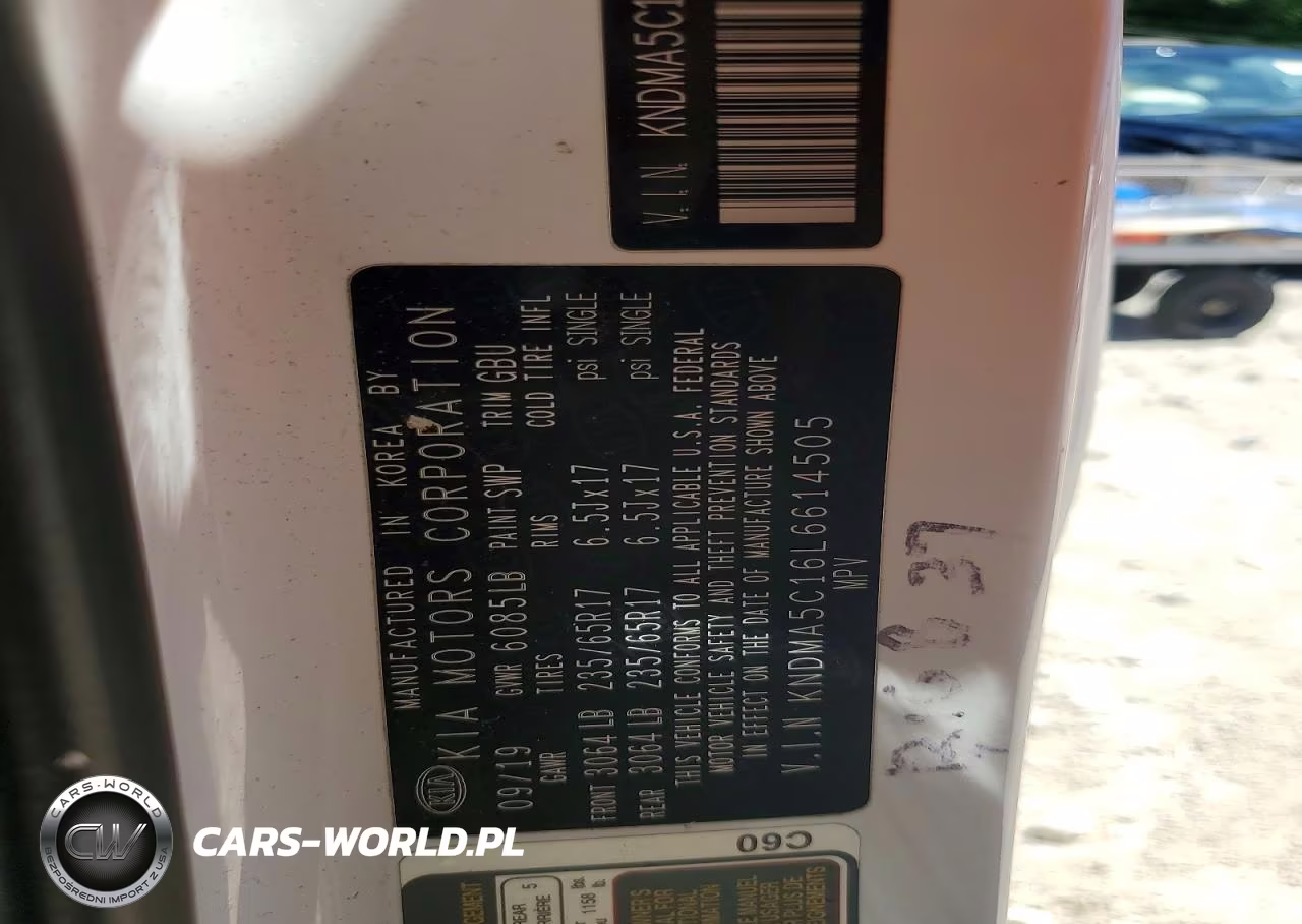 2020 Kia Sedona L VIN:KNDMA5C16L6614505 - 12