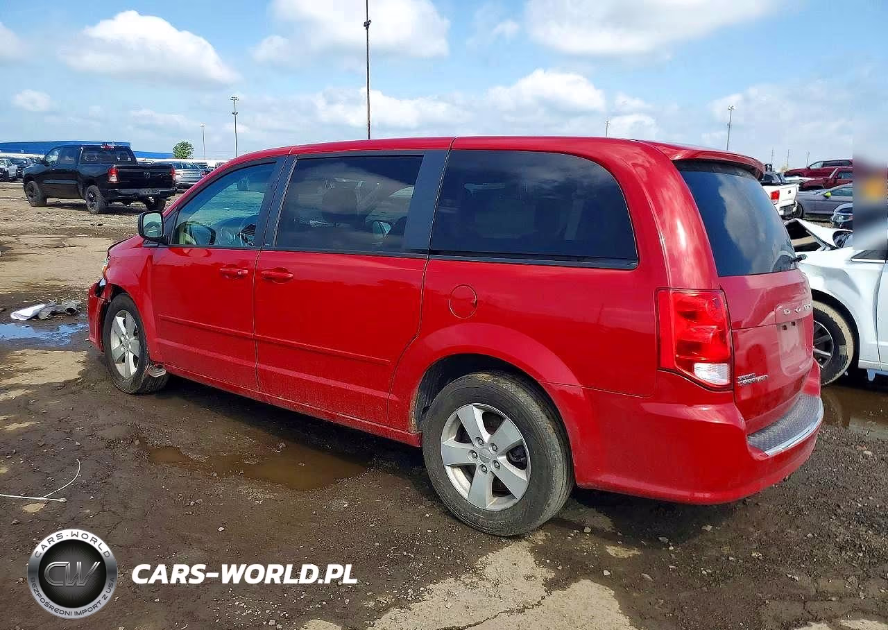 2013 Dodge Grand Caravan Se VIN:2C4RDGBG0DR751870 - 2