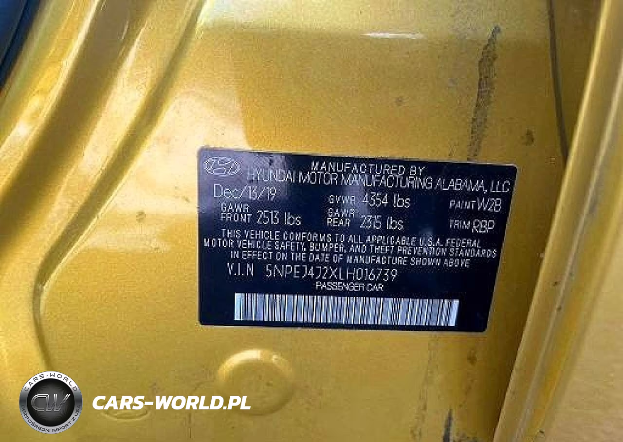 2020 Hyundai Sonata Sel Plus VIN:5NPEJ4J2XLH016739 - 10