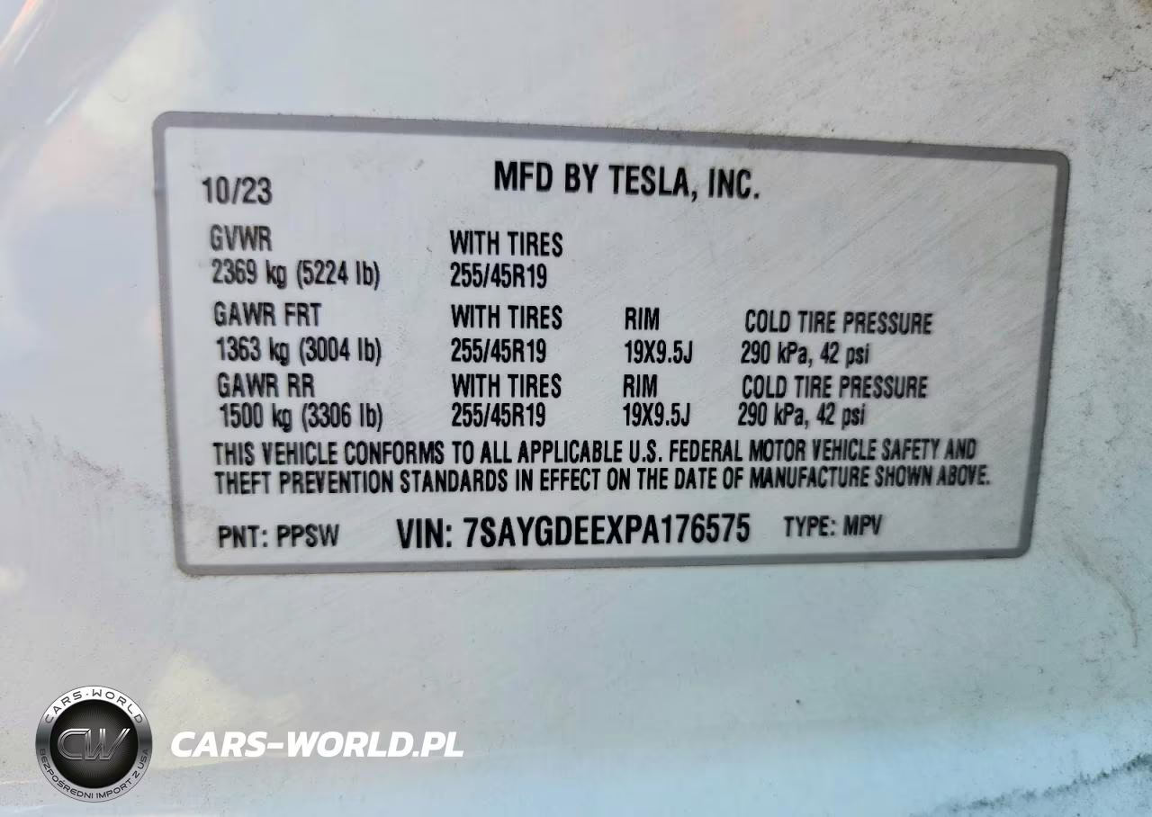 2023 Tesla Model Y VIN:7SAYGDEEXPA176575 - 13