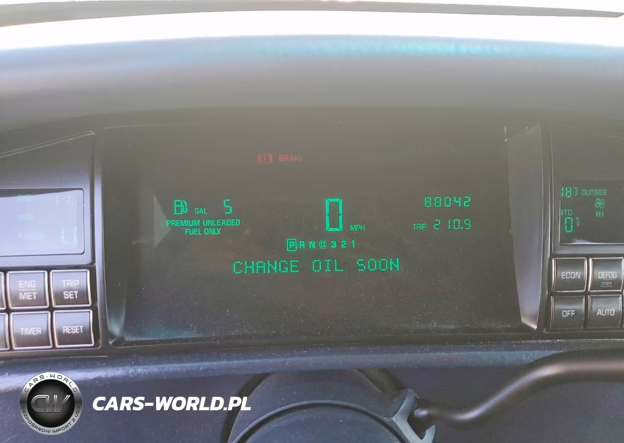 1995 Cadillac Deville Concours VIN:1G6KF52Y8SU289120 - 9