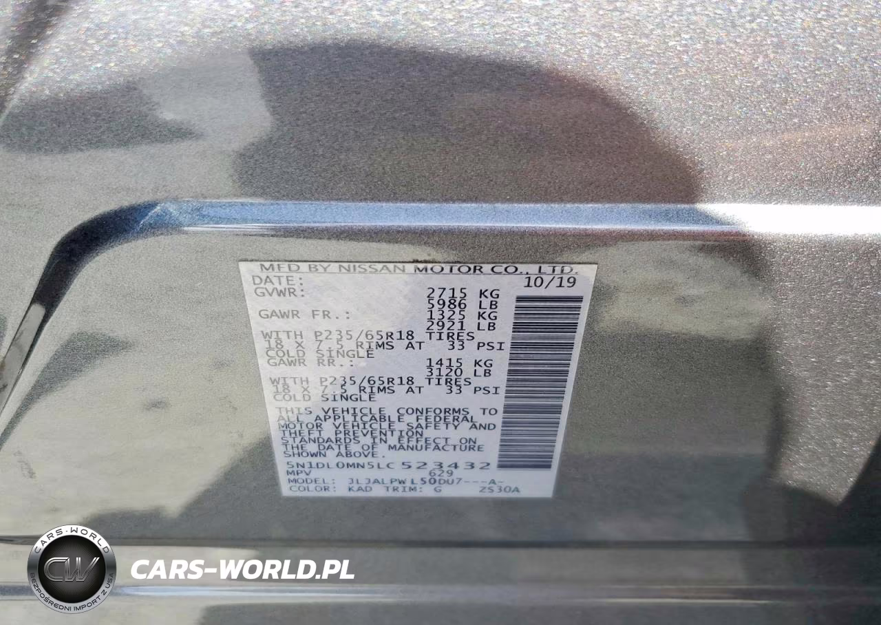 2020 Infiniti Qx60 Pure VIN:5N1DL0MN5LC523432 - 14
