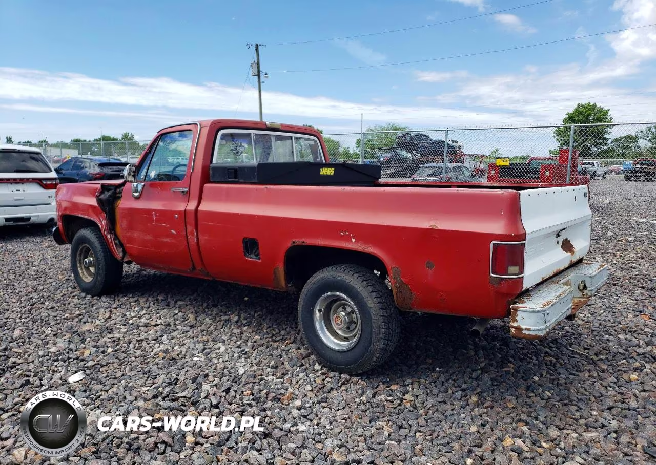 1979 GMC K1500 VIN:TKL149F709938 - 2