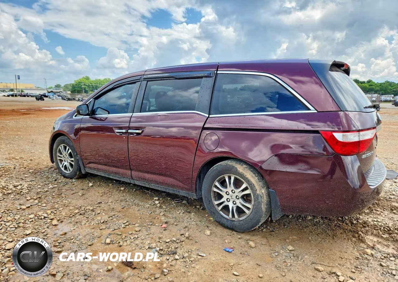 2013 Honda Odyssey Exl VIN:5FNRL5H66DB059548 - 2