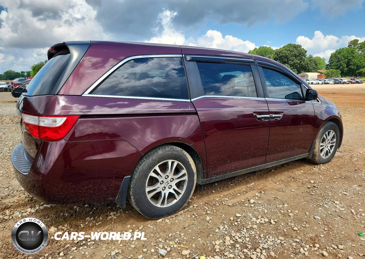2013 Honda Odyssey Exl VIN:5FNRL5H66DB059548 - 3