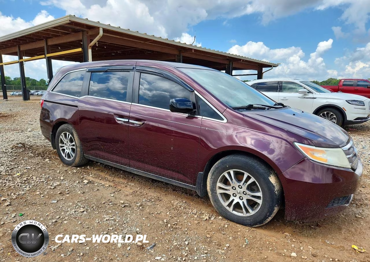 2013 Honda Odyssey Exl VIN:5FNRL5H66DB059548 - 4