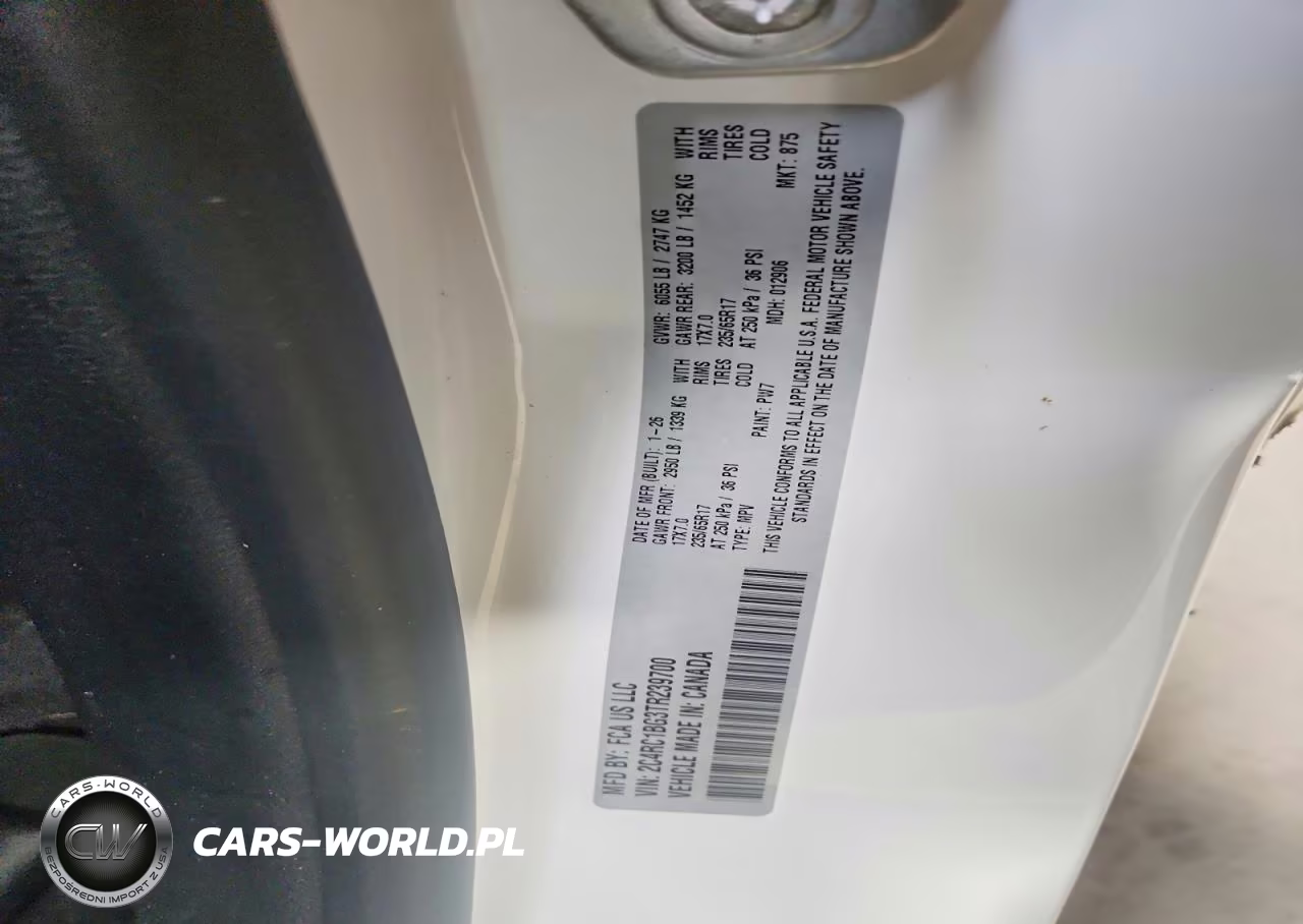 2026 Chrysler Pacifica Select VIN:2C4RC1BG3TR239700 - 13