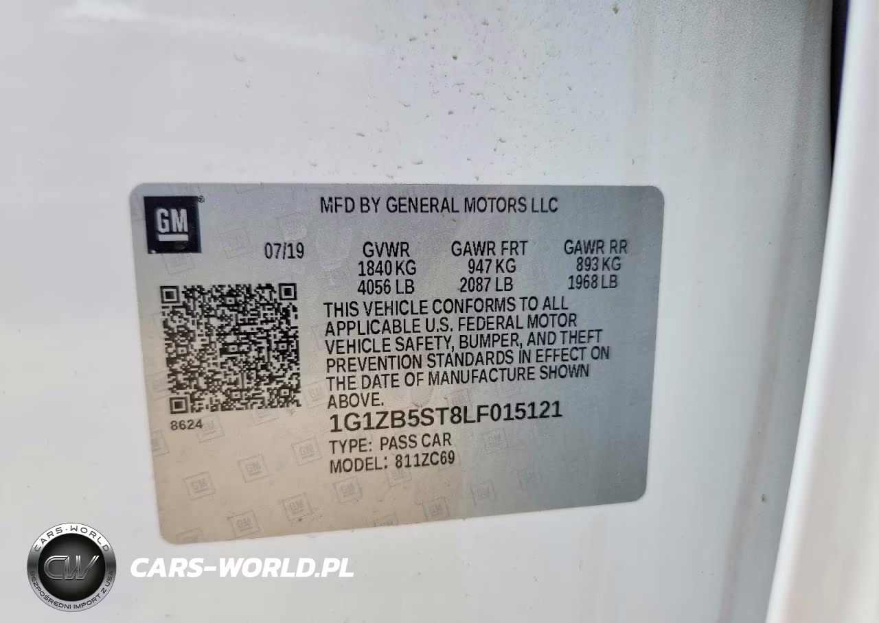 2020 Chevrolet Malibu Ls VIN:1G1ZB5ST8LF015121 - 12