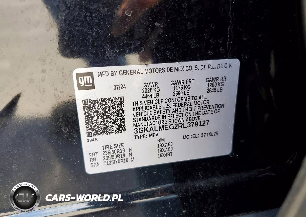 2024 GMC Terrain Sle VIN:3GKALMEG2RL379127 - 13