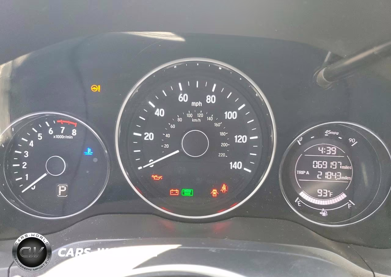 2019 Honda Hr-V Lx VIN:3CZRU5H39KG708036 - 9