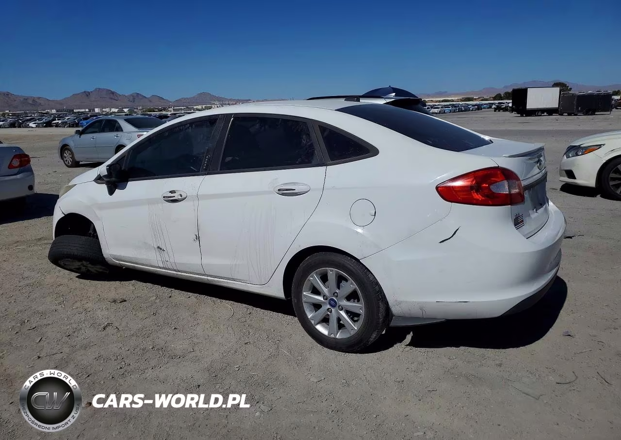 2012 Ford Fiesta Se VIN:3FADP4BJ4CM105187 - 2