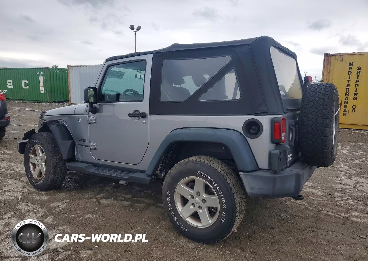 2016 Jeep Wrangler Sport VIN:1C4AJWAGXGL257496 - 2