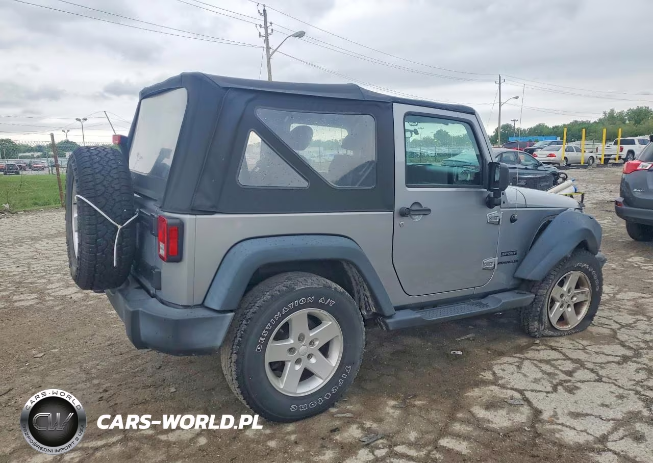 2016 Jeep Wrangler Sport VIN:1C4AJWAGXGL257496 - 3