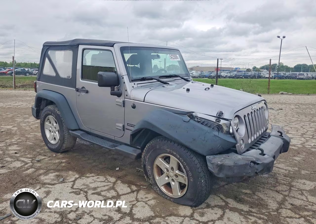 2016 Jeep Wrangler Sport VIN:1C4AJWAGXGL257496 - 4