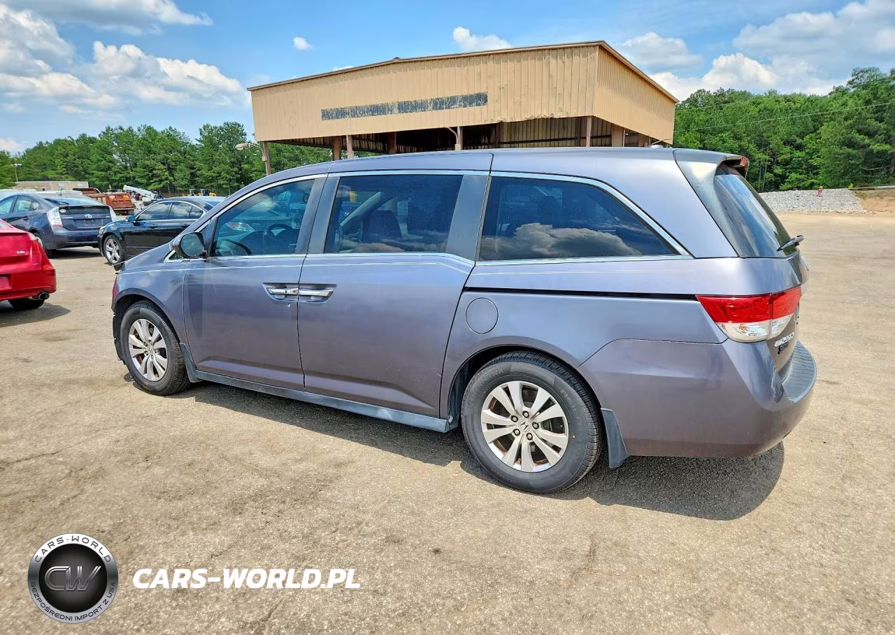 2016 Honda Odyssey Exl VIN:5FNRL5H61GB039096 - 2