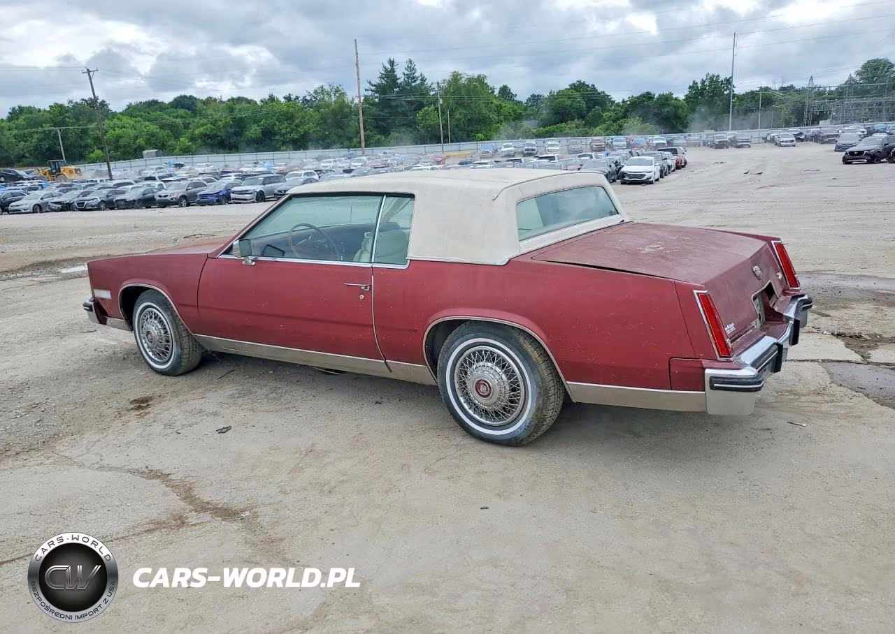 1984 Cadillac Eldorado VIN:1G6AL5789EE667604 - 2