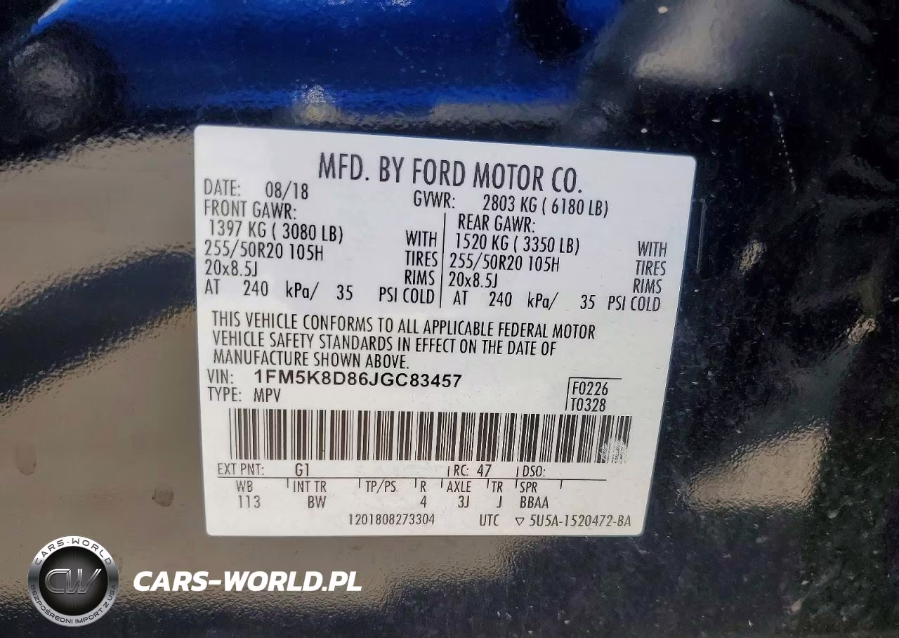 2018 Ford Explorer Xlt VIN:1FM5K8D86JGC83457 - 13