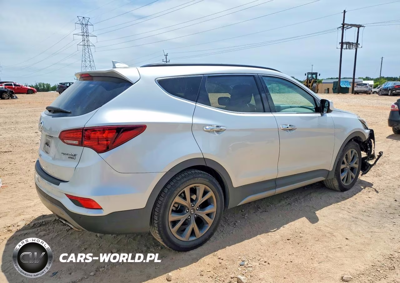 2017 Hyundai Santa Fe Sport 2.0T Ultimate VIN:5XYZW4LAXHG386496 - 3