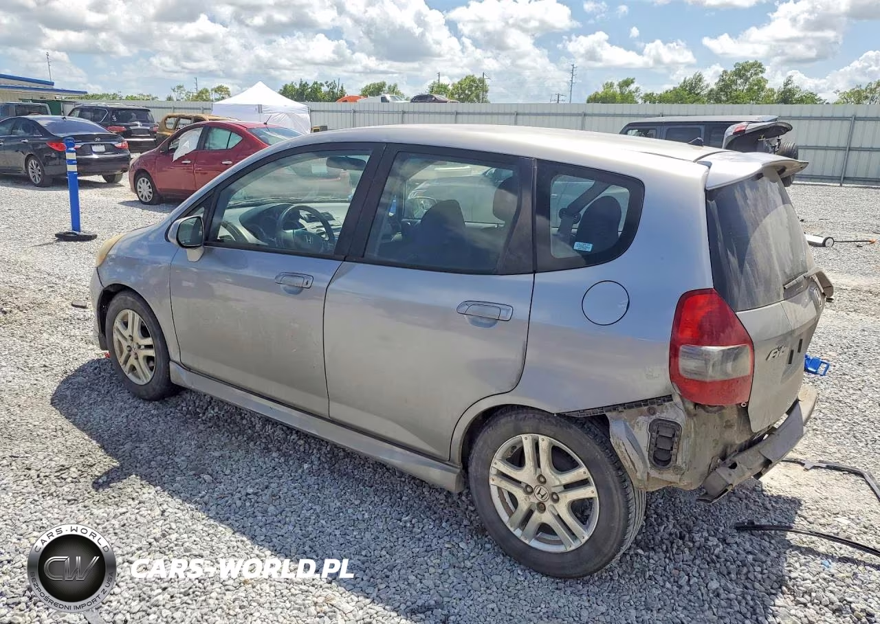 2007 Honda Fit S VIN:JHMGD38687S016263 - 2