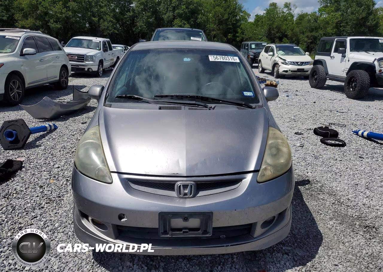 2007 Honda Fit S VIN:JHMGD38687S016263 - 5