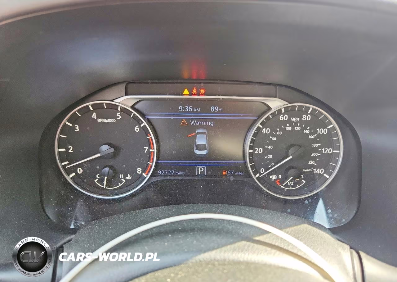 2019 Nissan Altima Sr VIN:1N4BL4CV0KC119124 - 9