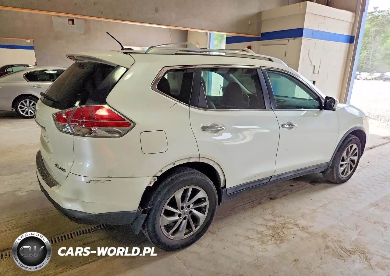 2015 Nissan Rogue Sl VIN:5N1AT2MVXFC854509 - 3