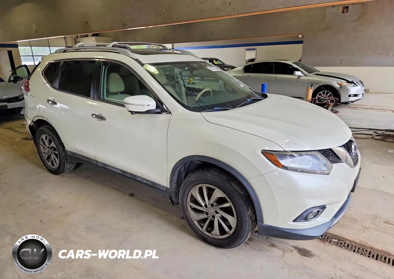 2015 Nissan Rogue Sl VIN:5N1AT2MVXFC854509 - 4