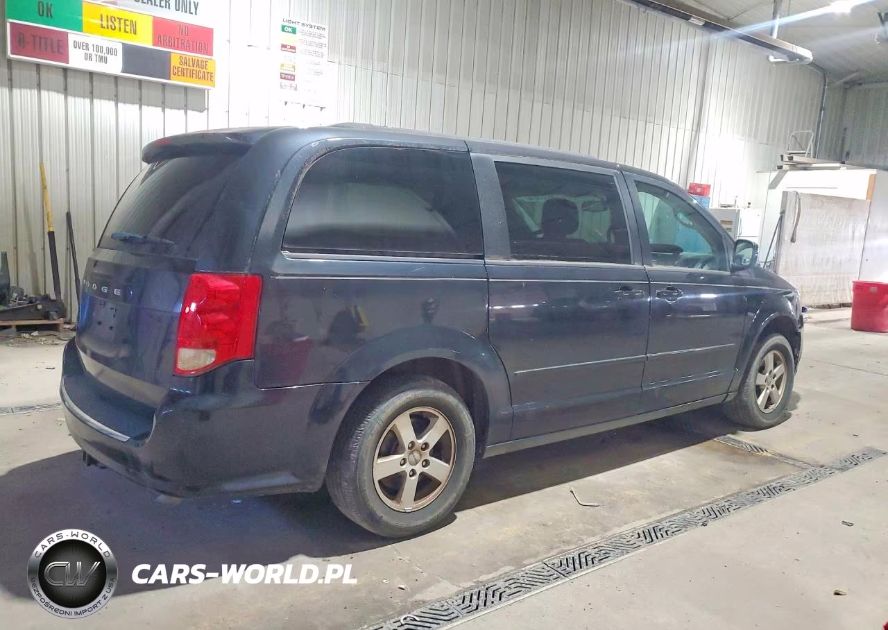 2012 Dodge Grand Caravan Sxt VIN:2C4RDGCG8CR142989 - 3
