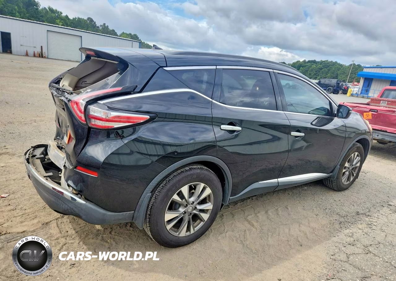 2015 Nissan Murano Sv VIN:5N1AZ2MG1FN261366 - 3