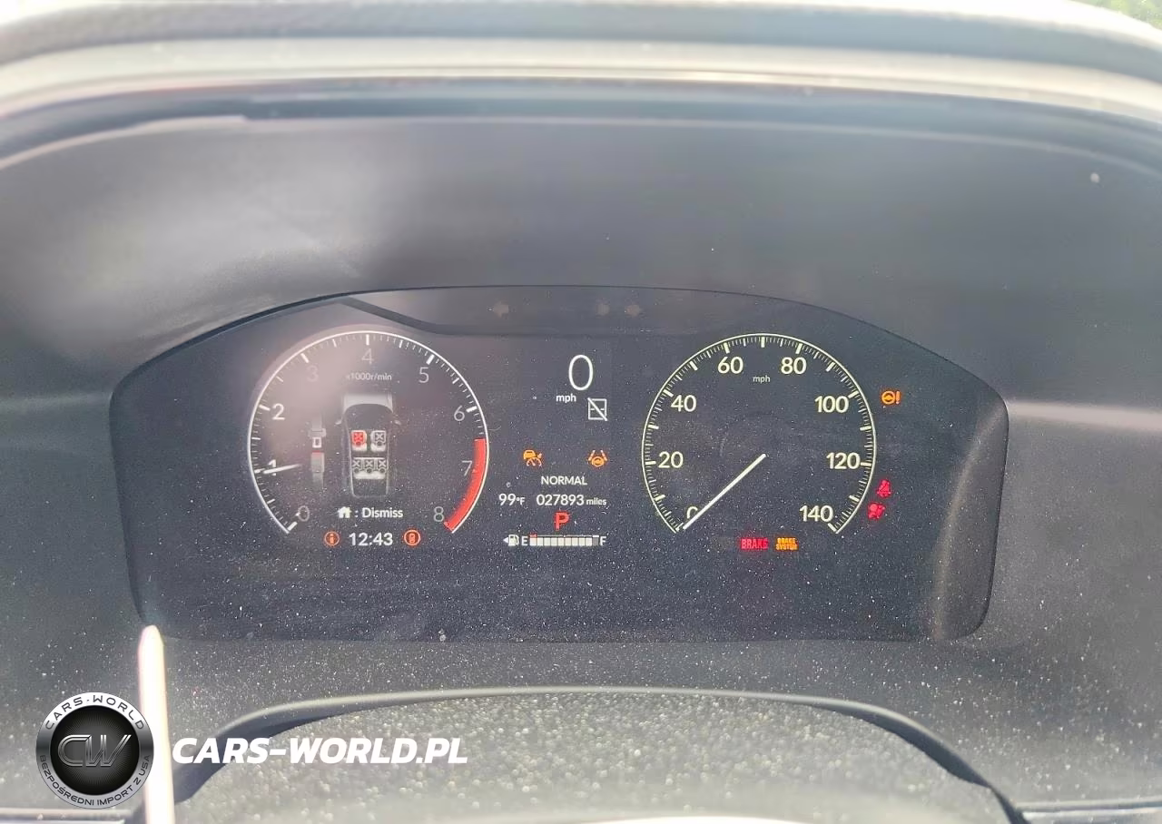 2024 Honda Cr-V Lx VIN:2HKRS4H22RH455995 - 9
