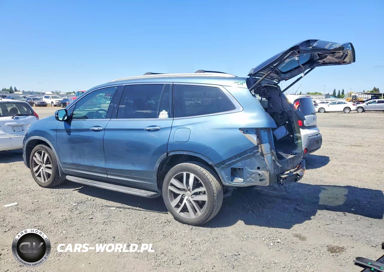 2017 Honda Pilot Elite VIN:5FNYF6H01HB079863 - 2