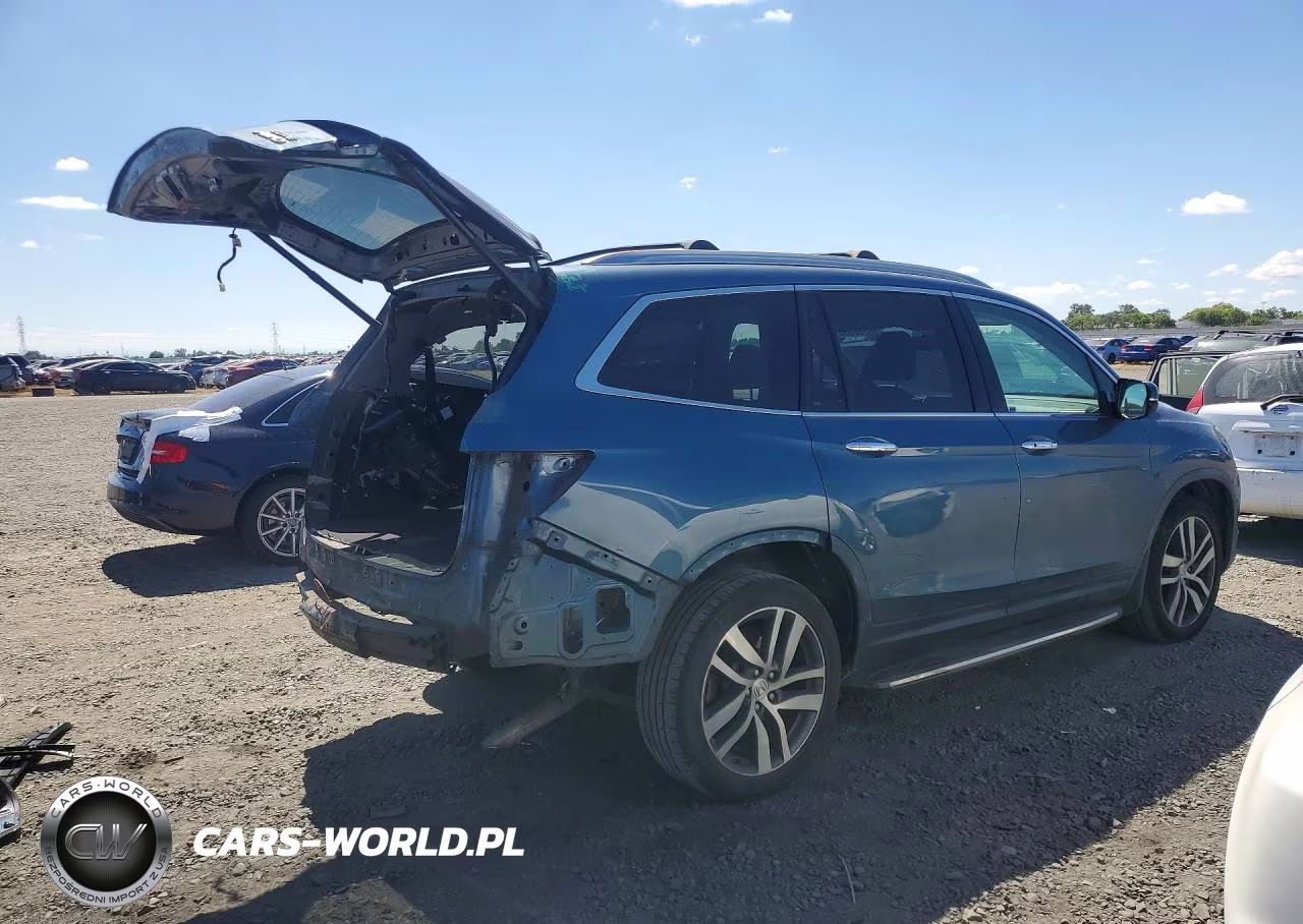 2017 Honda Pilot Elite VIN:5FNYF6H01HB079863 - 3