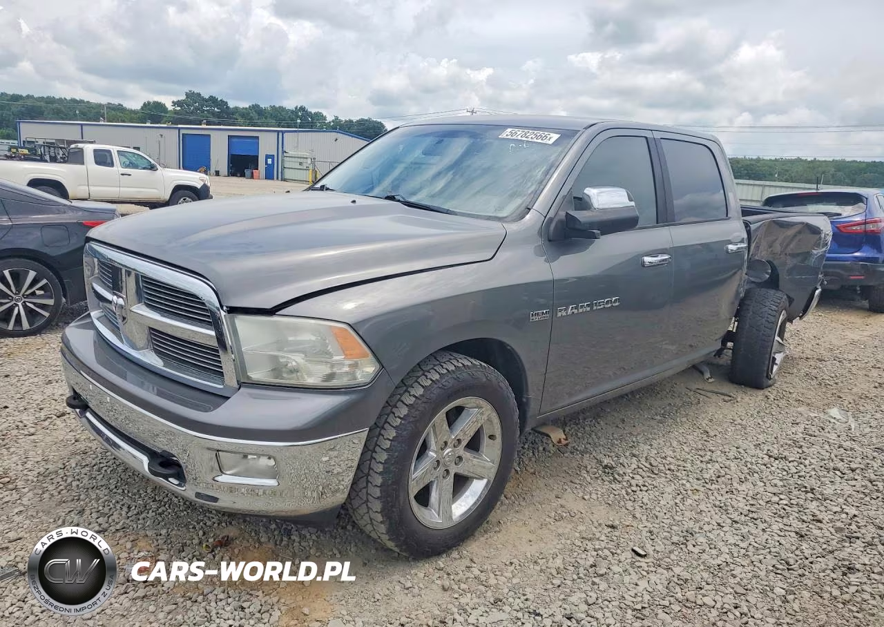 2012 Dodge Ram 1500 Slt VIN:1C6RD6LT2CS212838 - 1