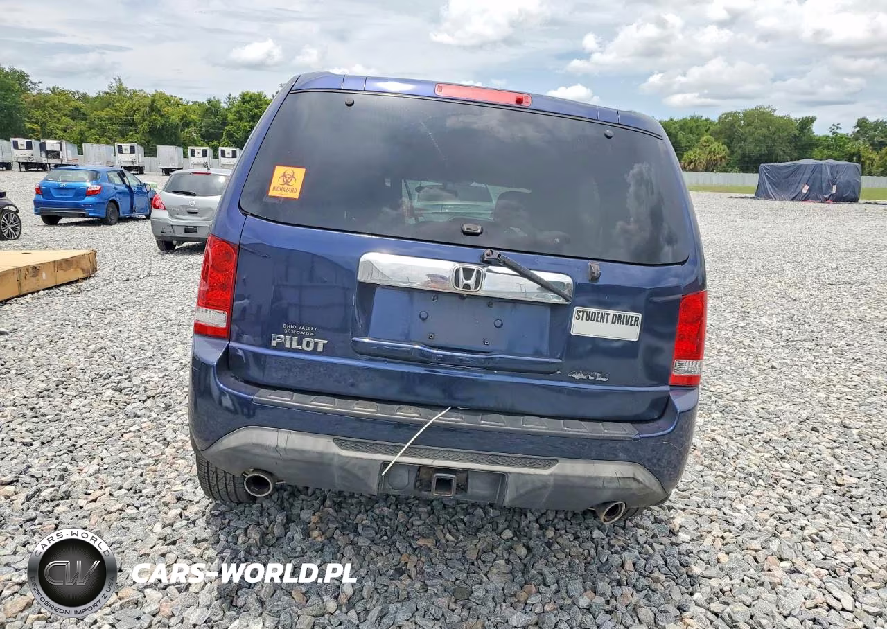2013 Honda Pilot Ex VIN:5FNYF4H48DB079912 - 6