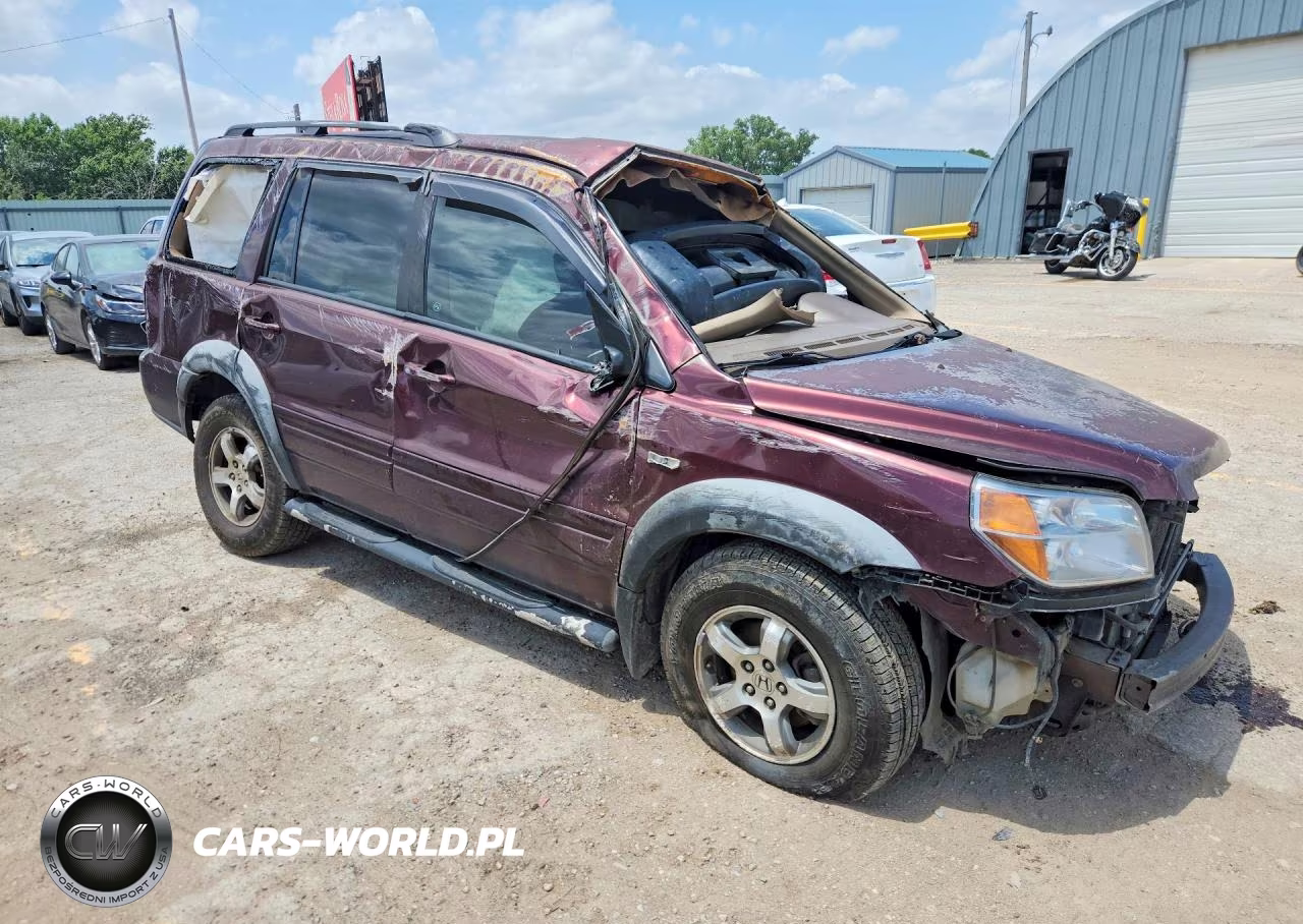 2007 Honda Pilot Exl VIN:5FNYF18797B021126 - 4