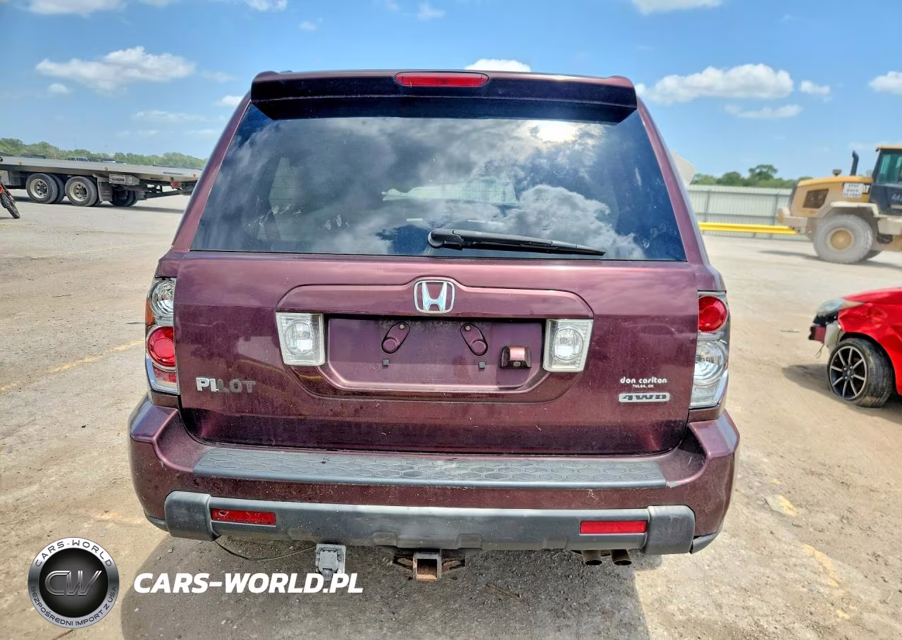 2007 Honda Pilot Exl VIN:5FNYF18797B021126 - 6
