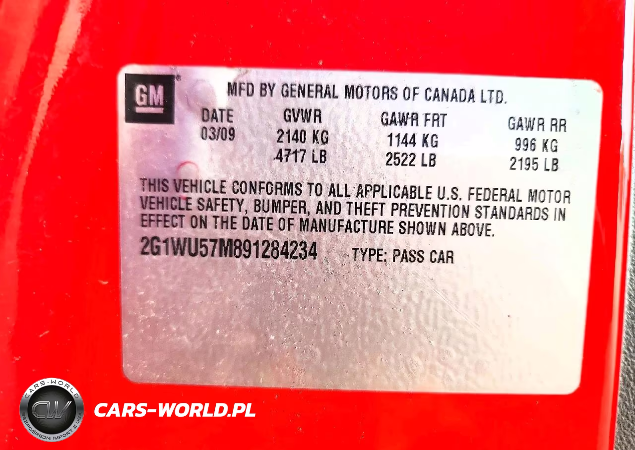 2009 Chevrolet Impala VIN:2G1WU57M891284234 - 12