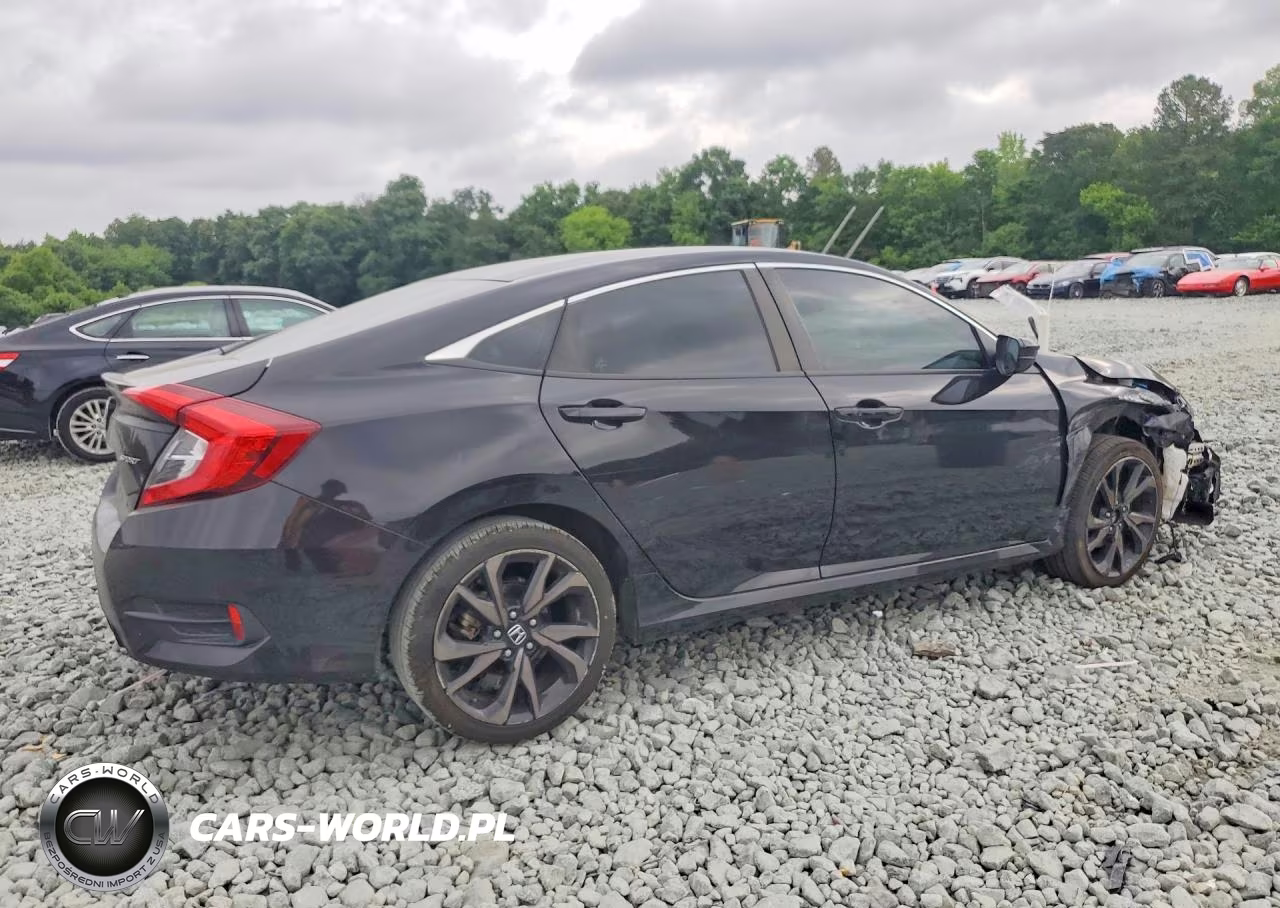 2021 Honda Civic Sport VIN:2HGFC2F88MH540600 - 3