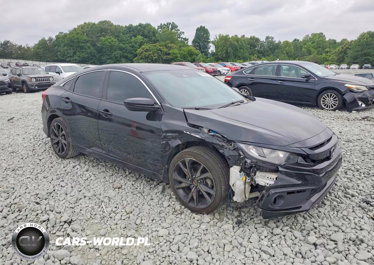 2021 Honda Civic Sport VIN:2HGFC2F88MH540600 - 4
