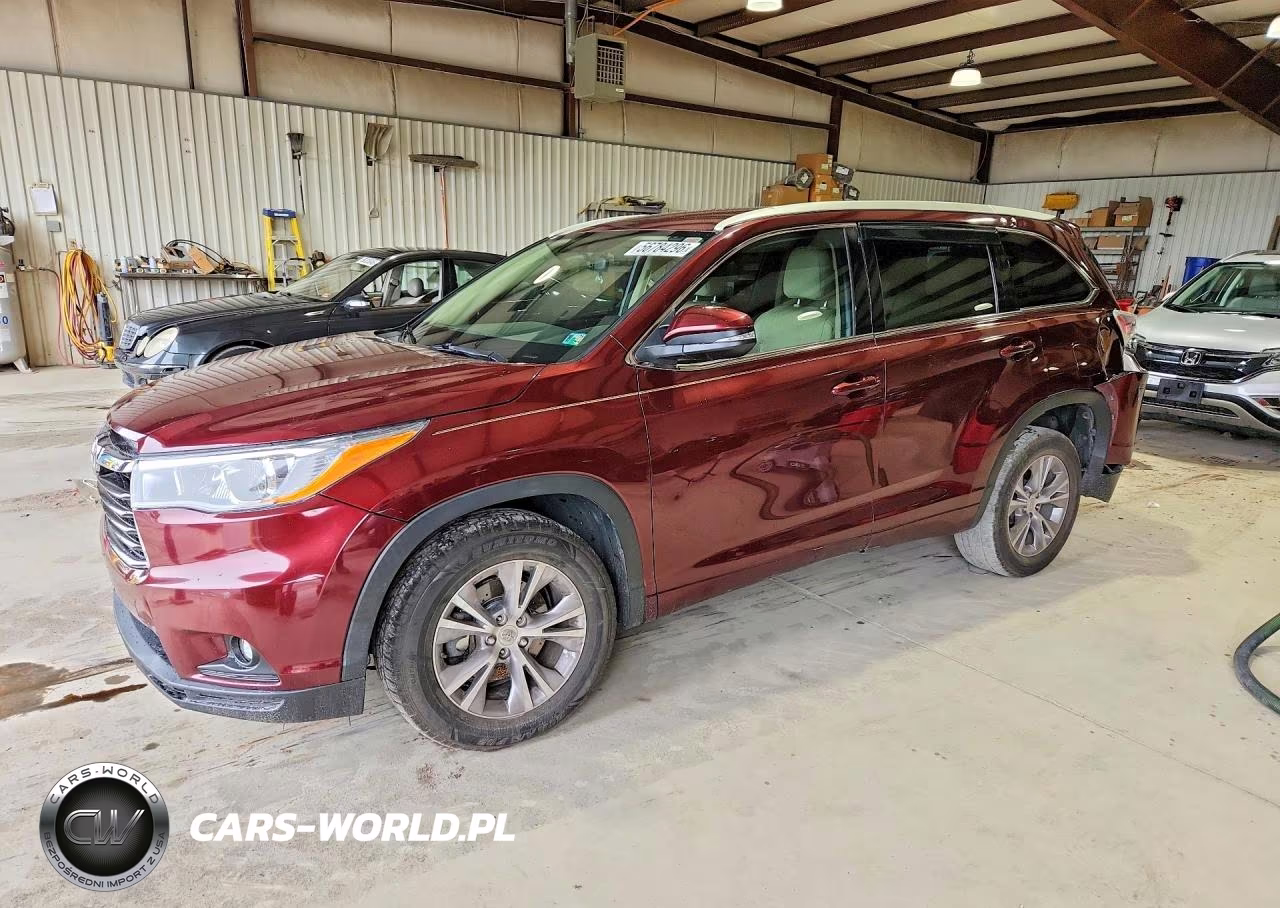 2015 Toyota Highlander Le Plus – zdjęcie 1 z 13