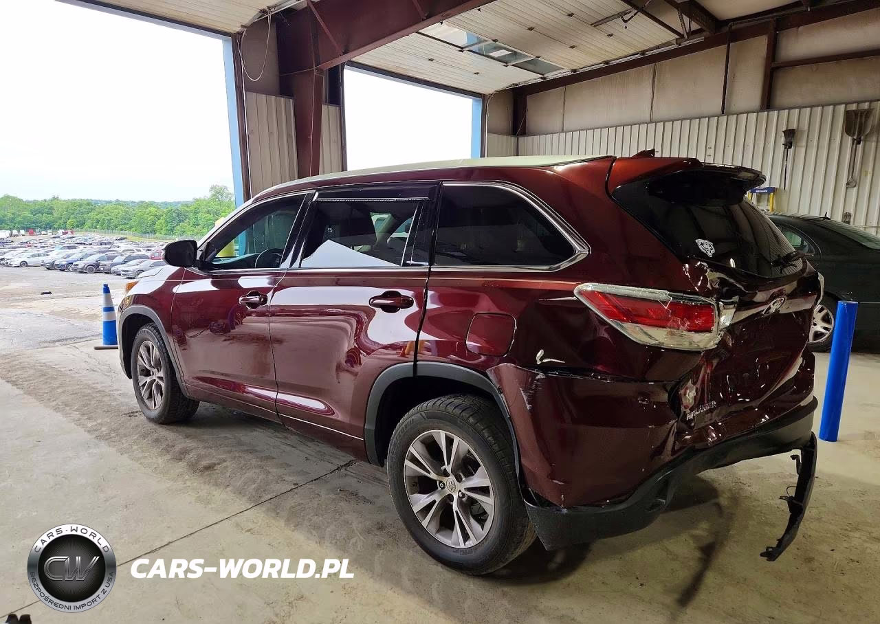 2015 Toyota Highlander Le Plus VIN:5TDZKRFH8FS077434 - 2