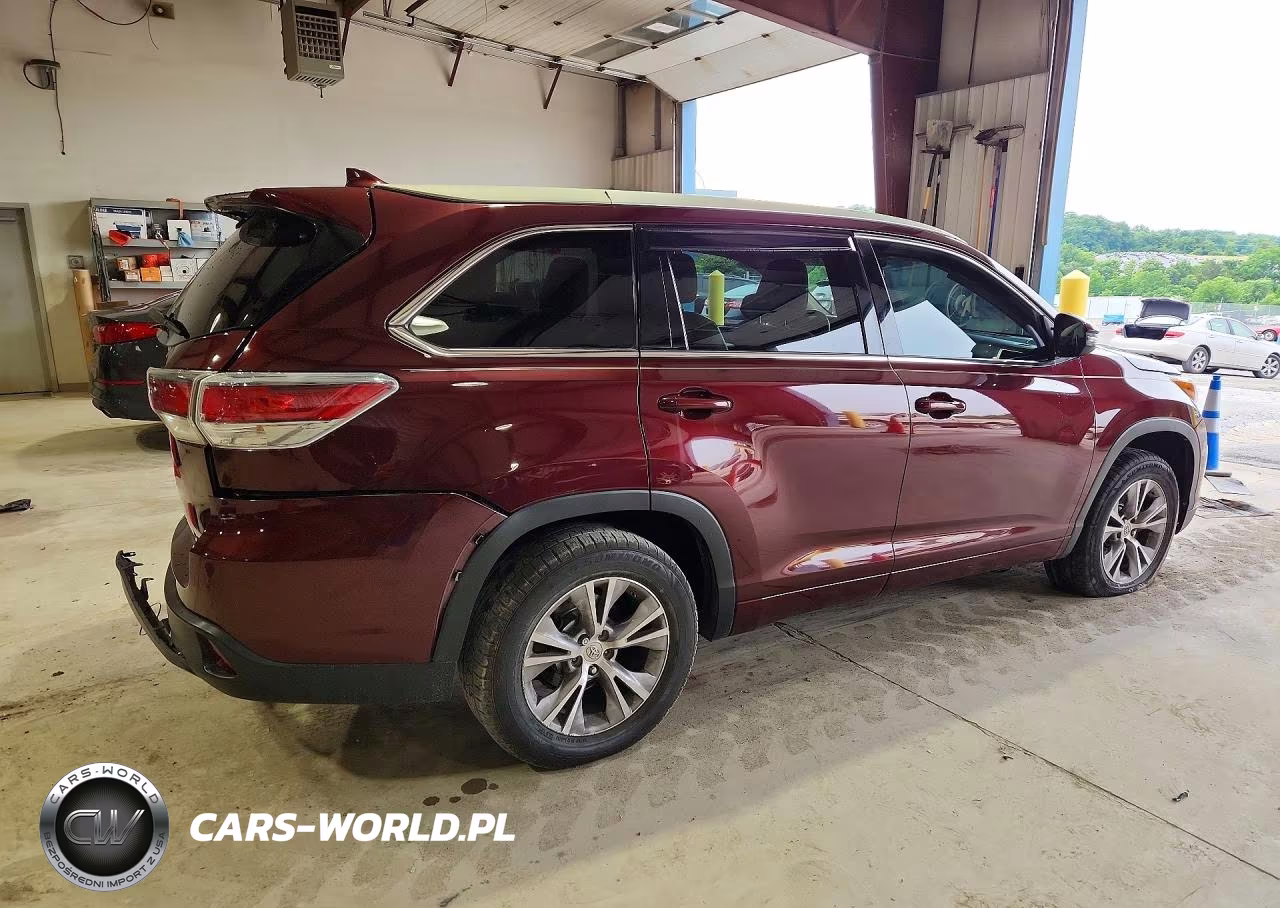 2015 Toyota Highlander Le Plus VIN:5TDZKRFH8FS077434 - 3