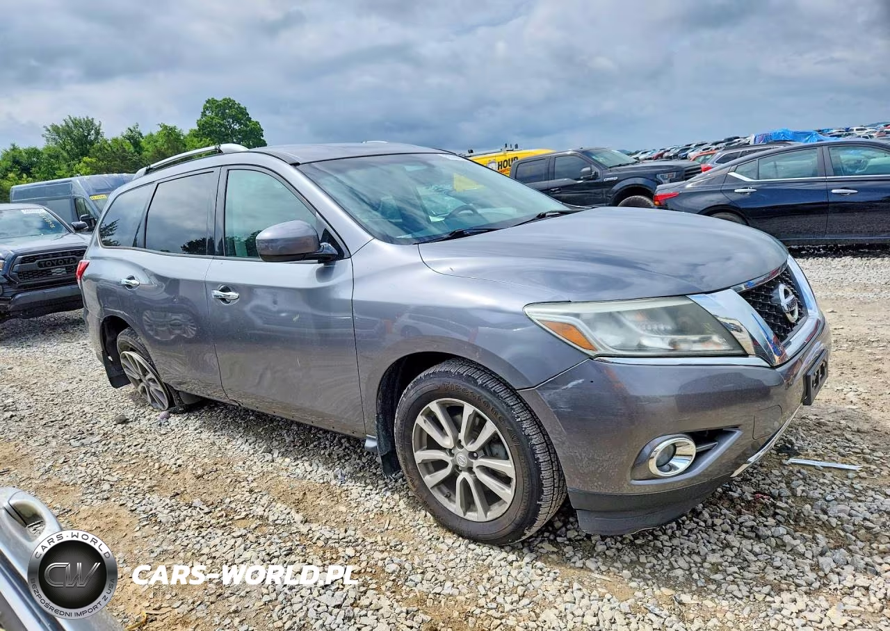 2015 Nissan Pathfinder Sv VIN:5N1AR2MN1FC677010 - 4