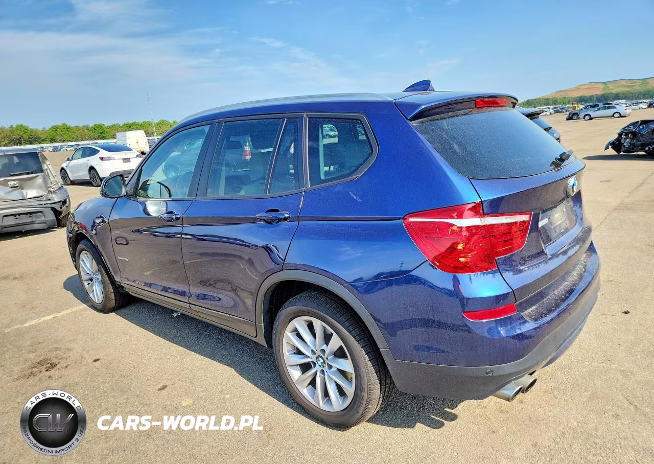 2017 BMW X3 xDrive28I VIN:5UXWX9C36H0W80268 - 2